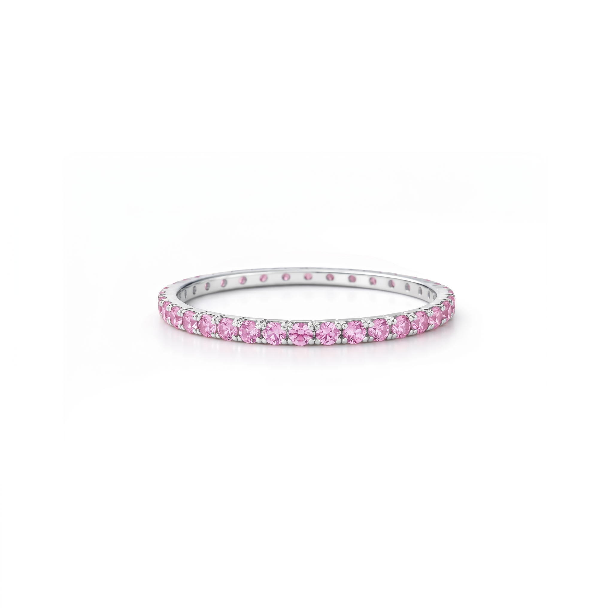 Linea Mini Ring – Light Pink Sapphire
