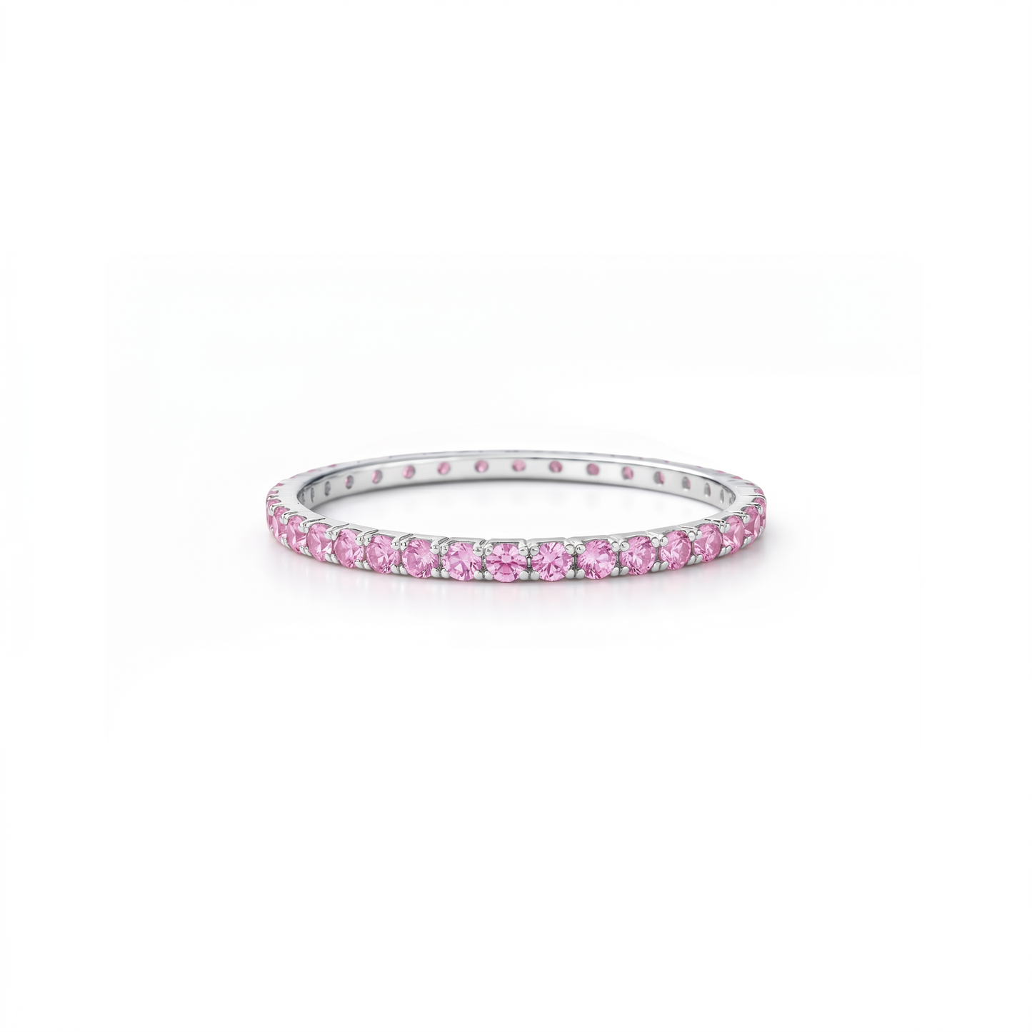 Linea Mini Ring – Light Pink Sapphire
