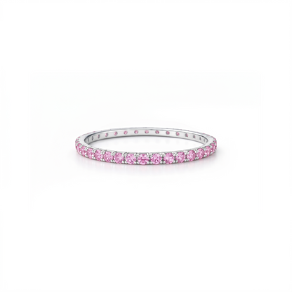 Linea Mini Ring – Light Pink Sapphire