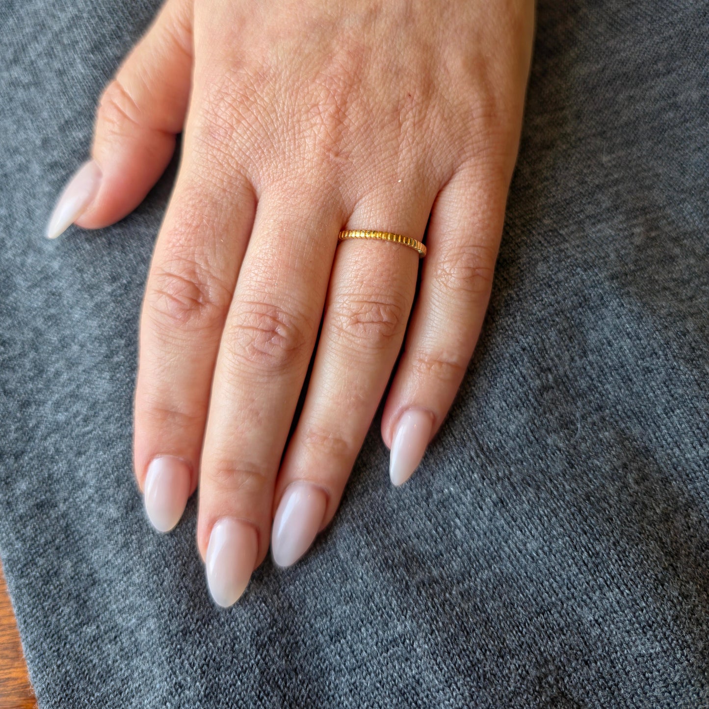 Ridge Mini Ring