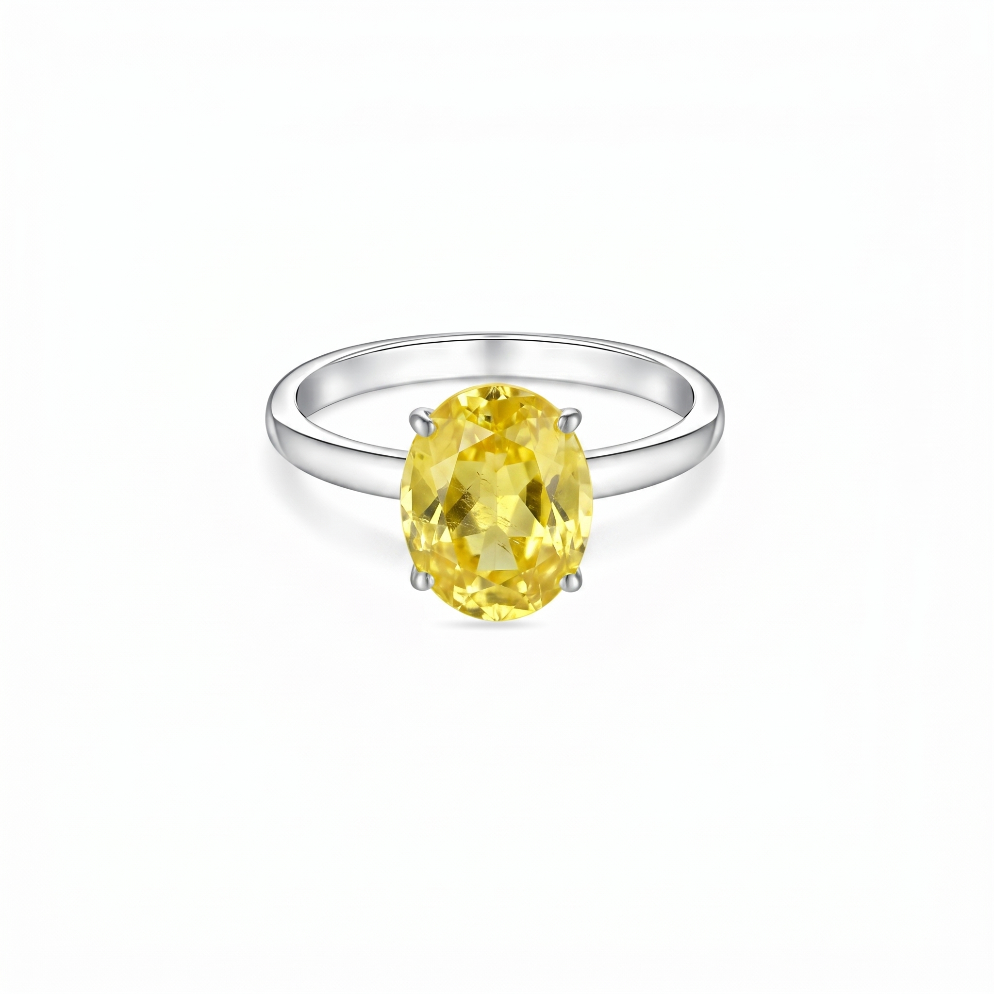 Velara Signature Ring – Yellow Sapphire