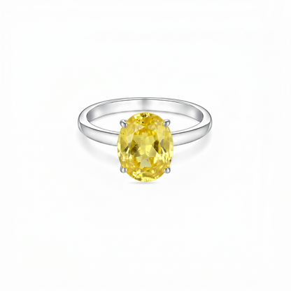Velara Signature Ring – Yellow Sapphire