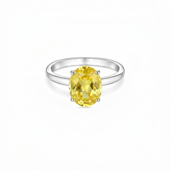 Velara Signature Ring – Yellow Sapphire