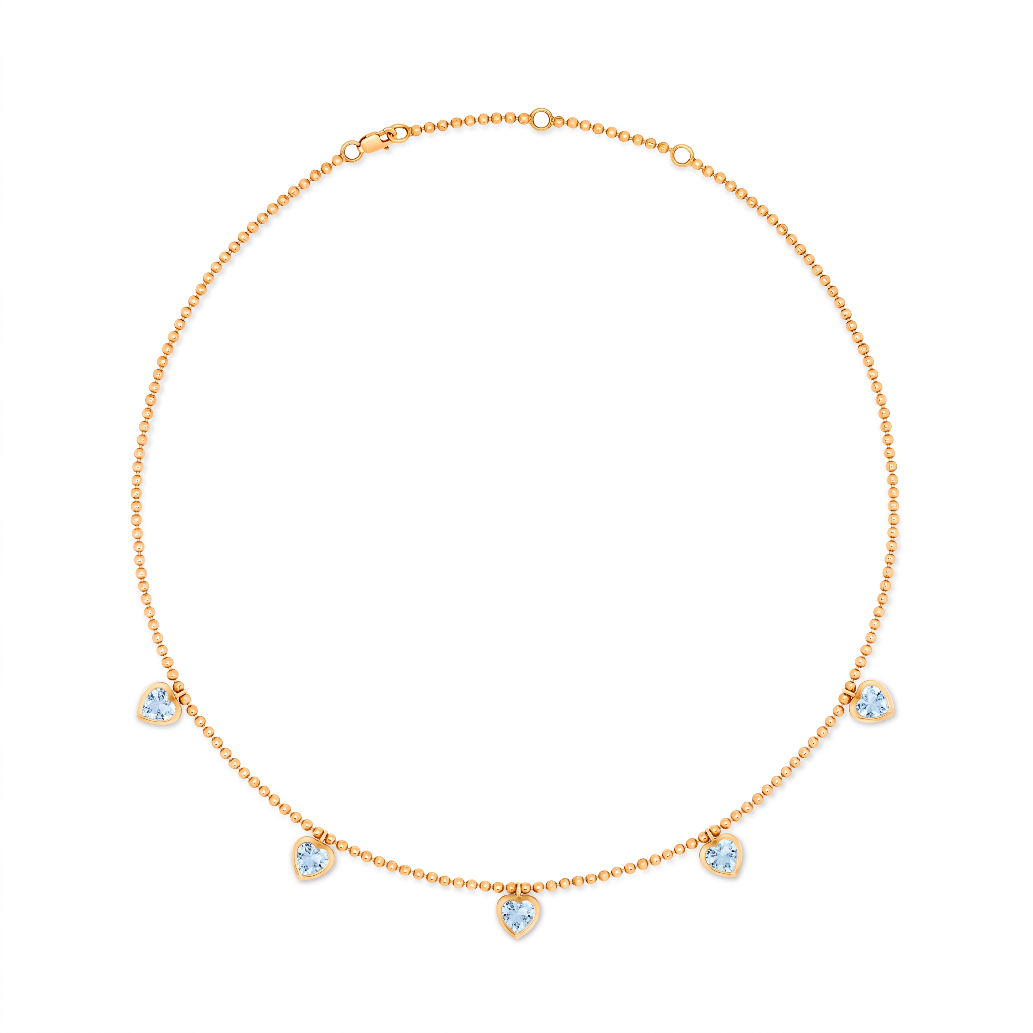 Amore Harmony Necklace – Light Blue Aquamarine