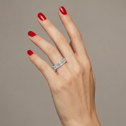 Nexus Eternity Ring – White Diamond