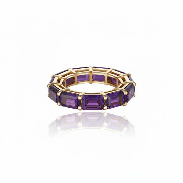 Nexus Tennis Ring – Purple Sapphire