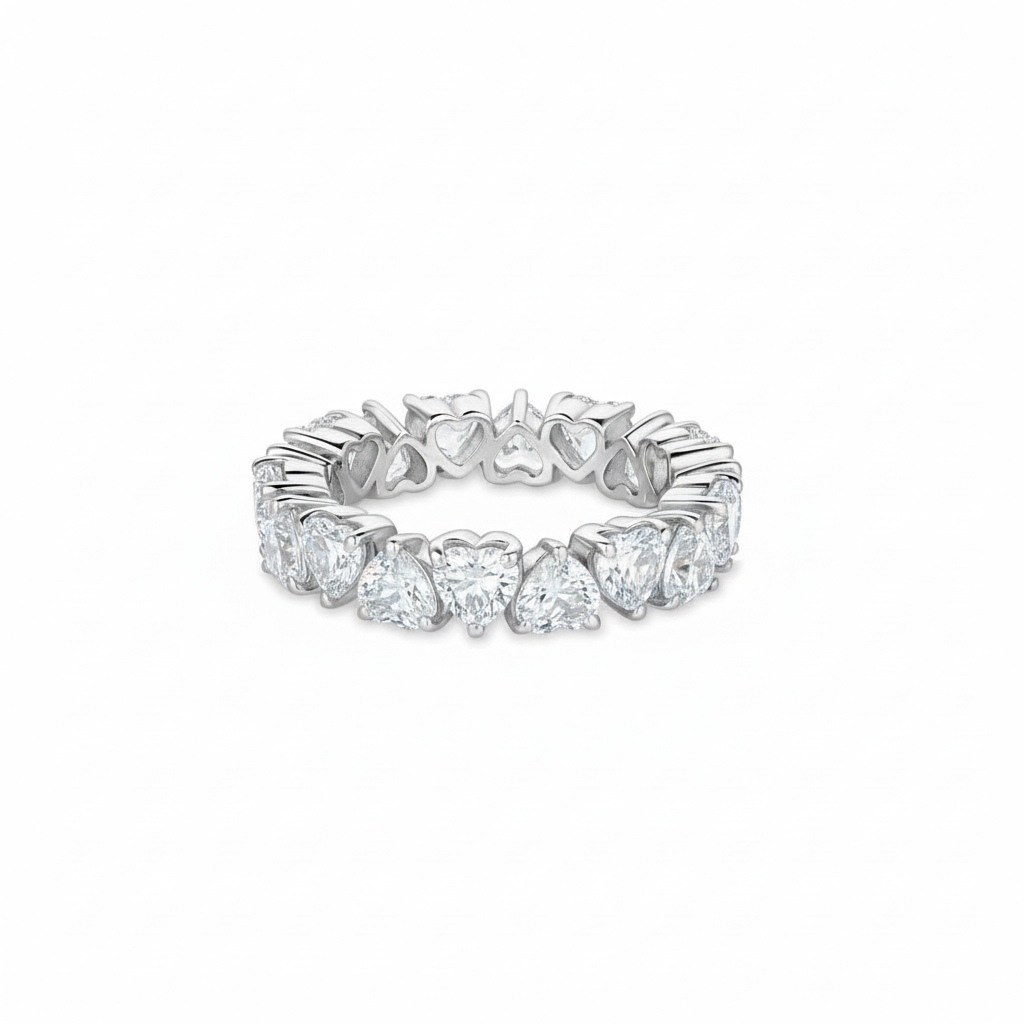 Amore Eternity Ring – White Diamond
