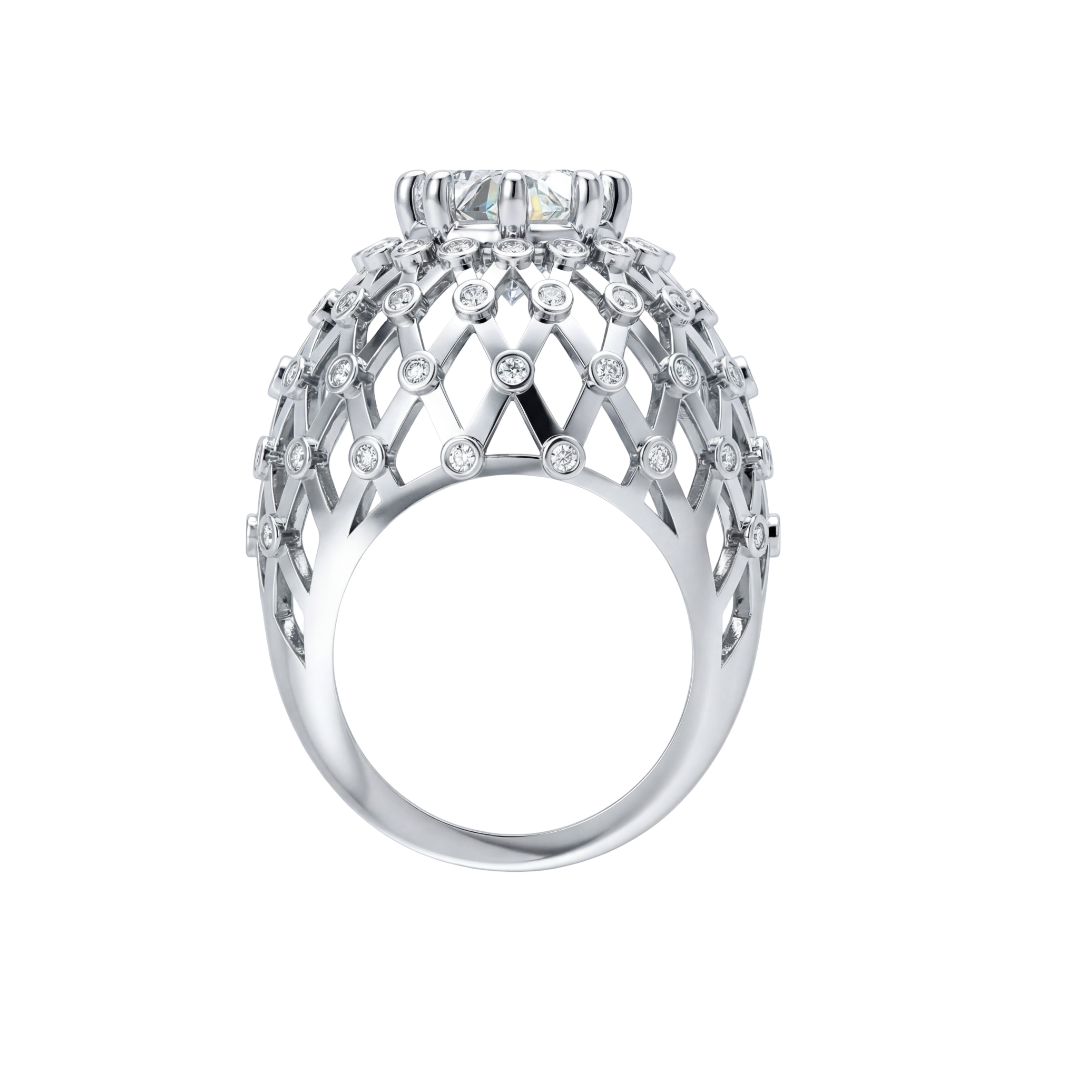 Juno Majestic Ring – White Diamond