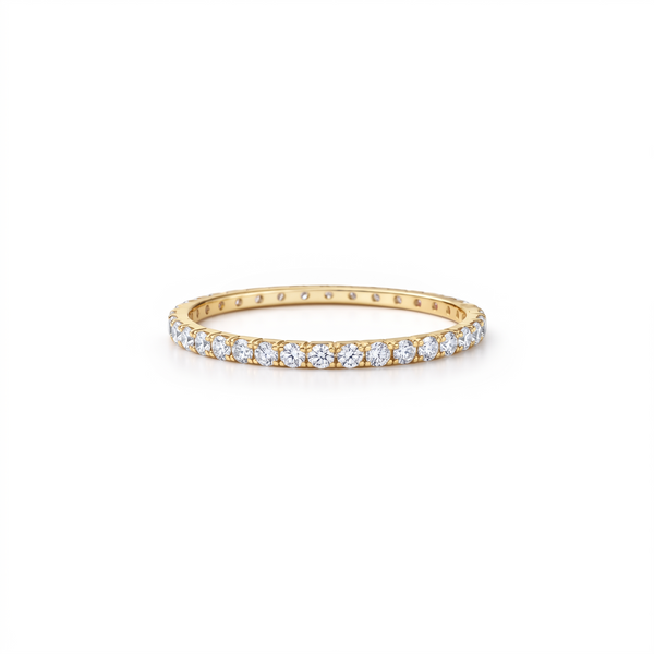 Linea Mini Ring – White Diamond