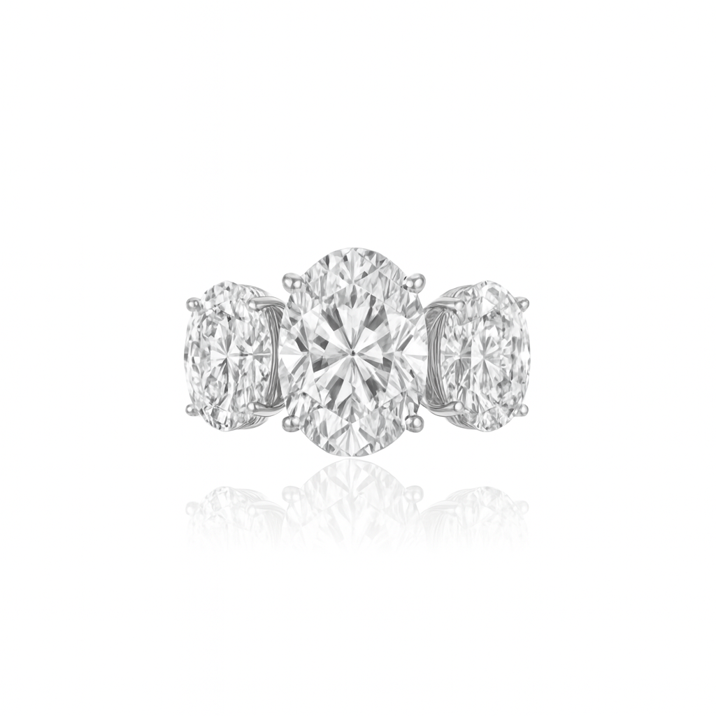Velara Grand Trilogy Ring – White Diamond