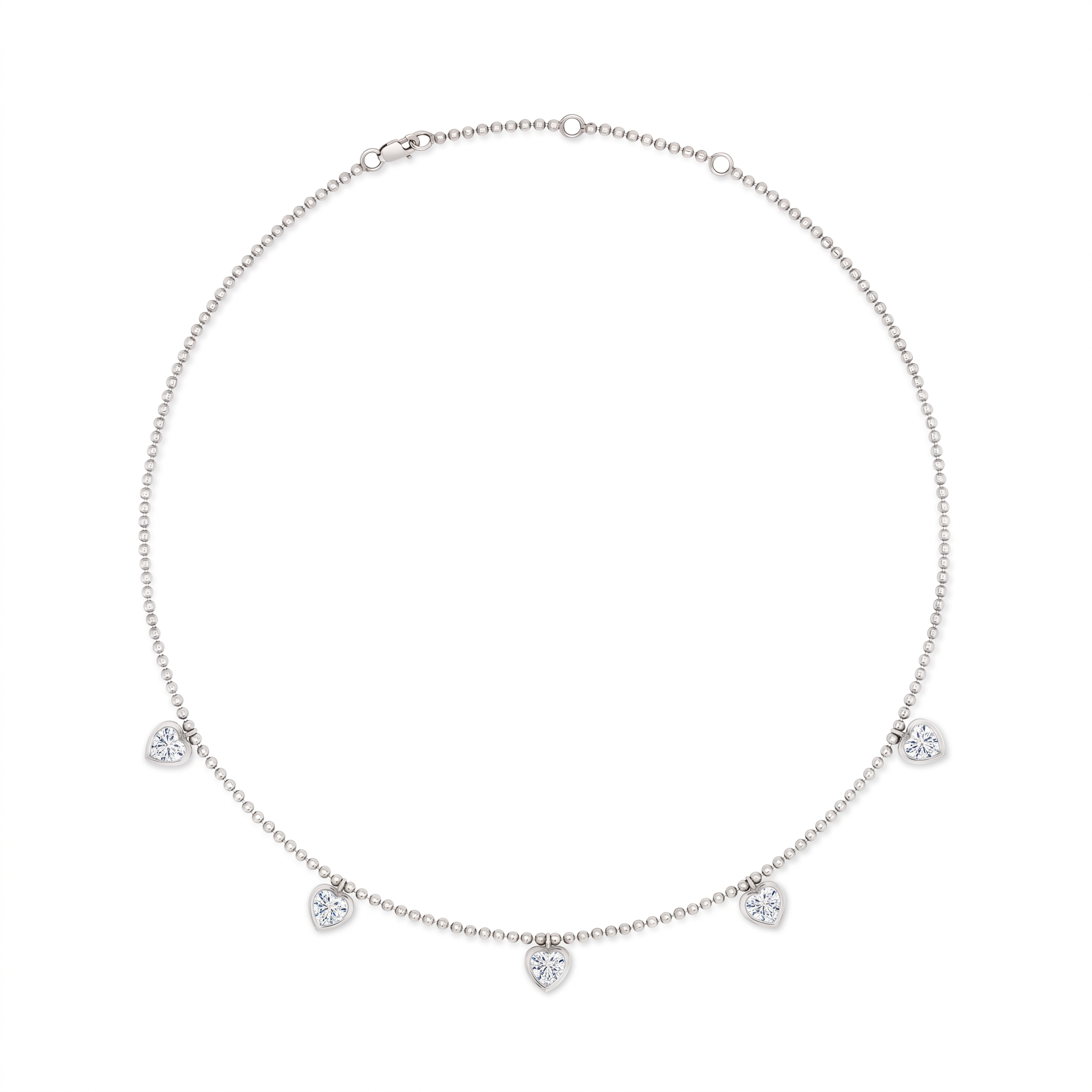 Amore Harmony Necklace – White Diamond
