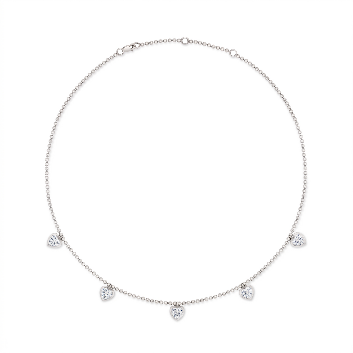Amore Harmony Necklace – White Diamond