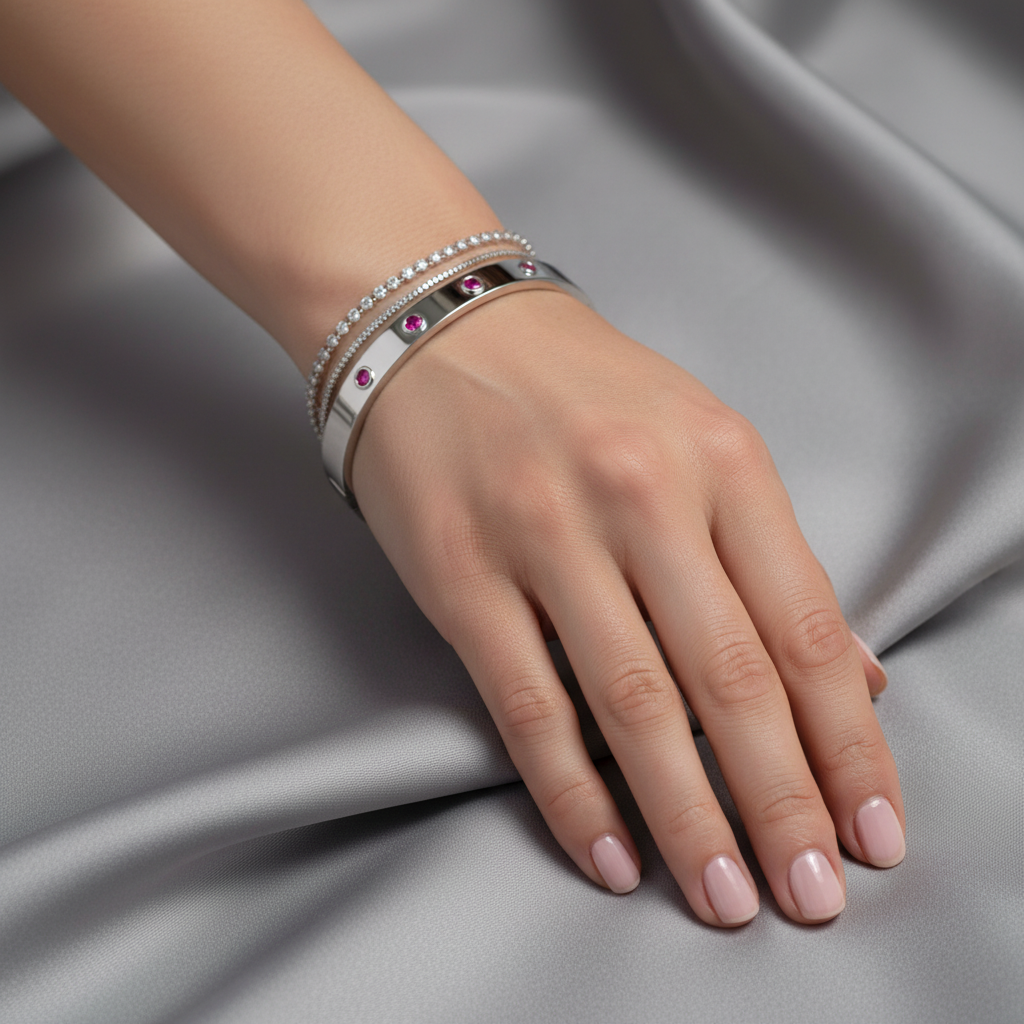Forma Cinco Elemental Bangle – Yellow Sapphire