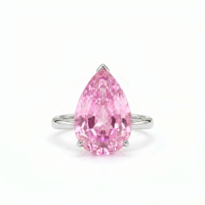 Nova Bold Solitaire Ring – Light Pink Sapphire
