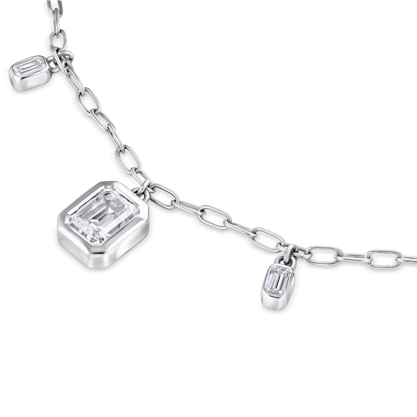 Nexus Frame Harmony Necklace – White Diamond