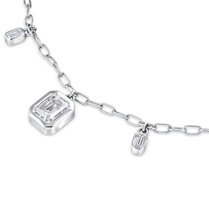 Nexus Frame Harmony Necklace – White Diamond