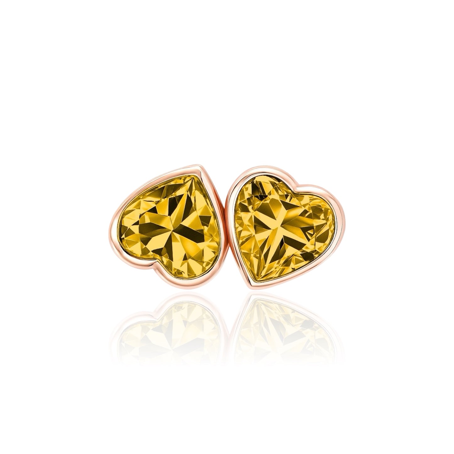 Amore Double Signet Ring – Yellow Sapphire