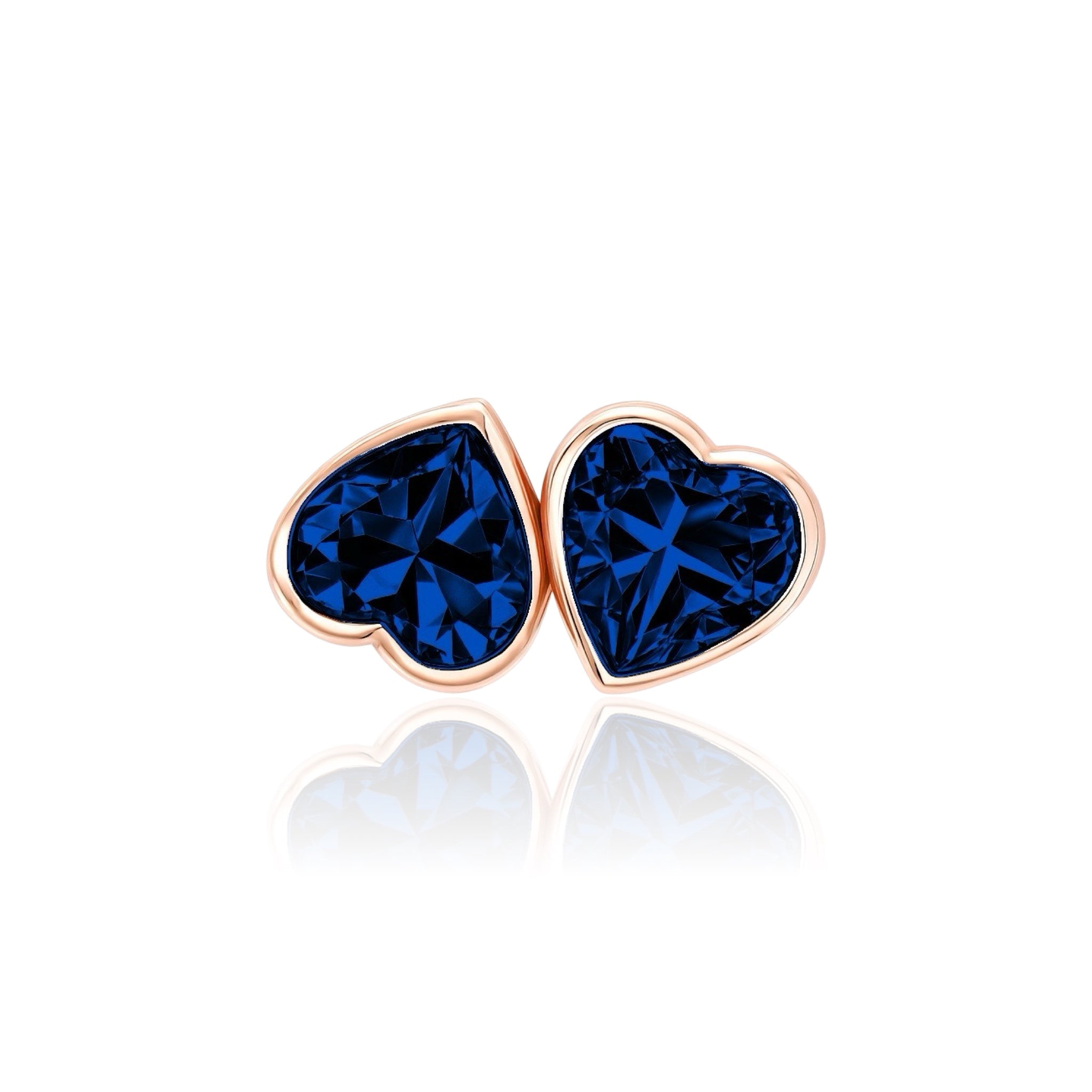 Amore Double Signet Ring – Blue Sapphire