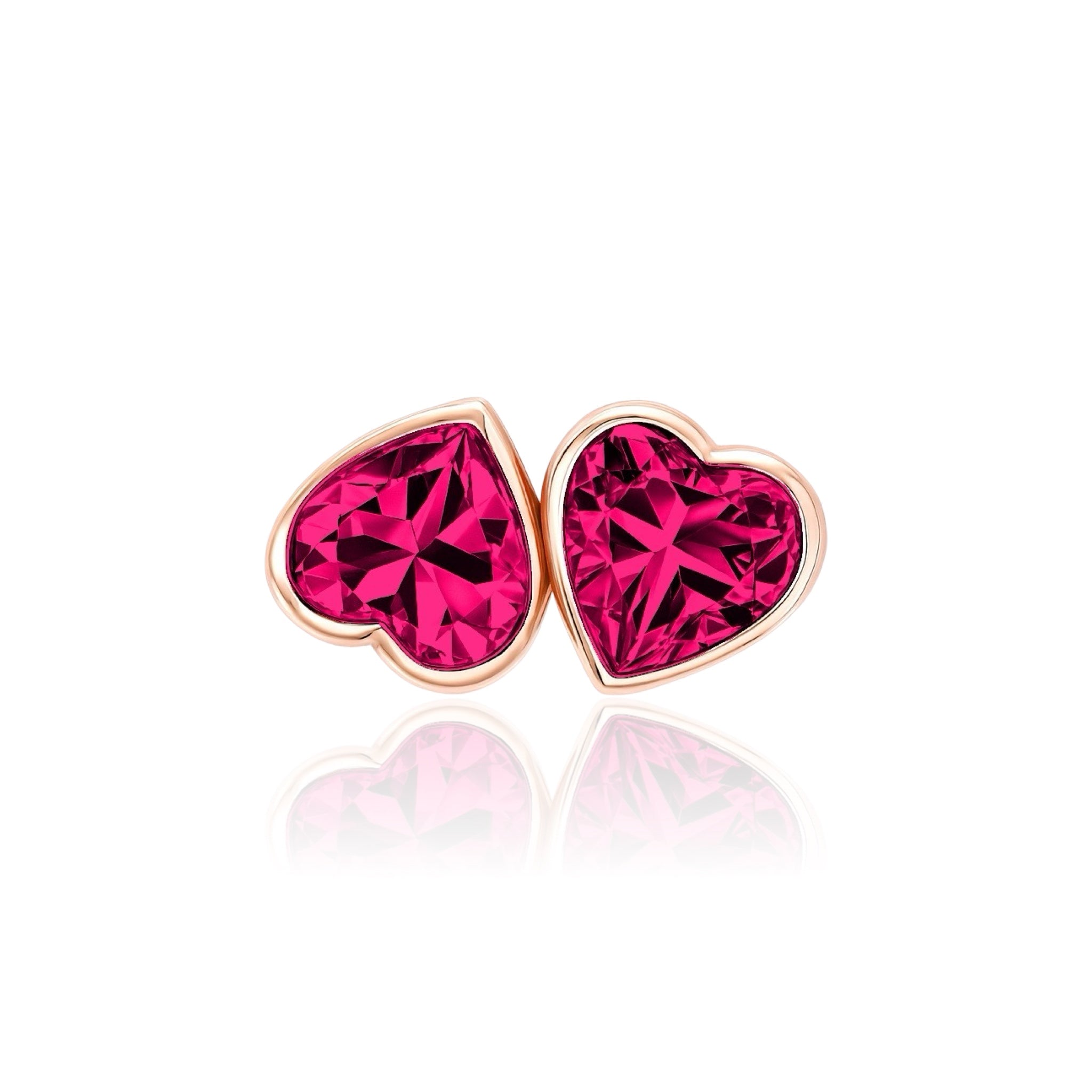 Amore Double Signet Ring – Red Ruby