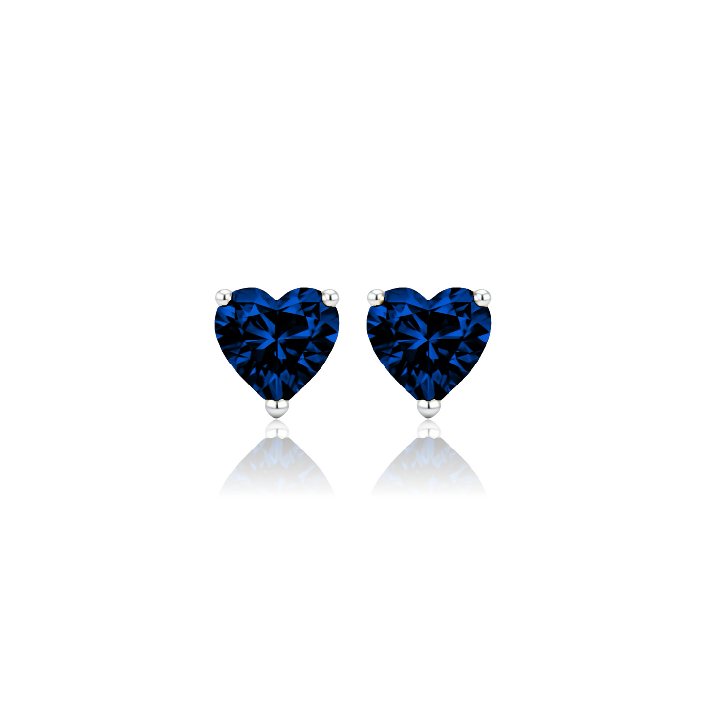 Amore Grande Stud Earrings – Blue Sapphire