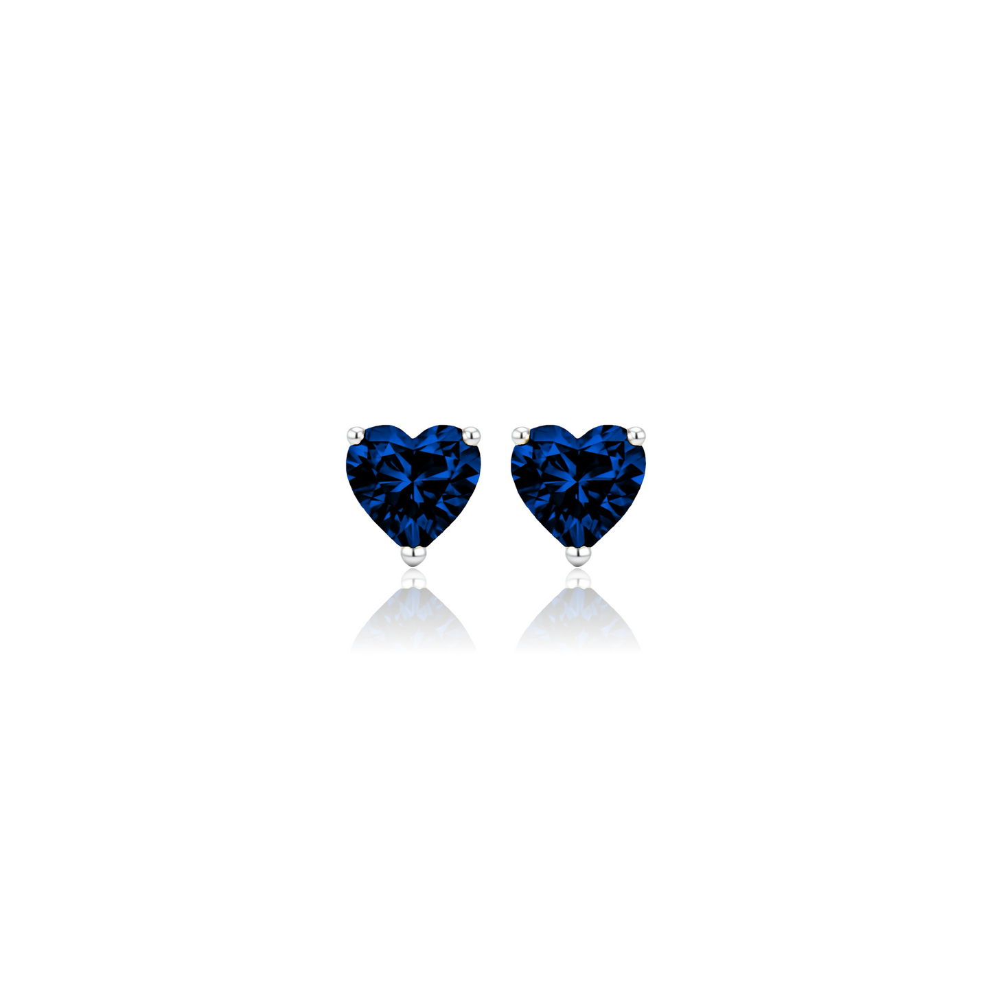 Amore Grande Stud Earrings – Blue Sapphire