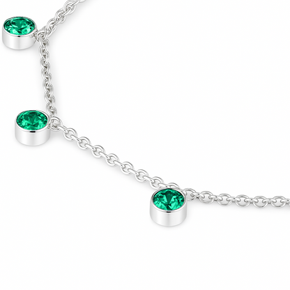 Forma Harmony Necklace – Colombian Green Emerald