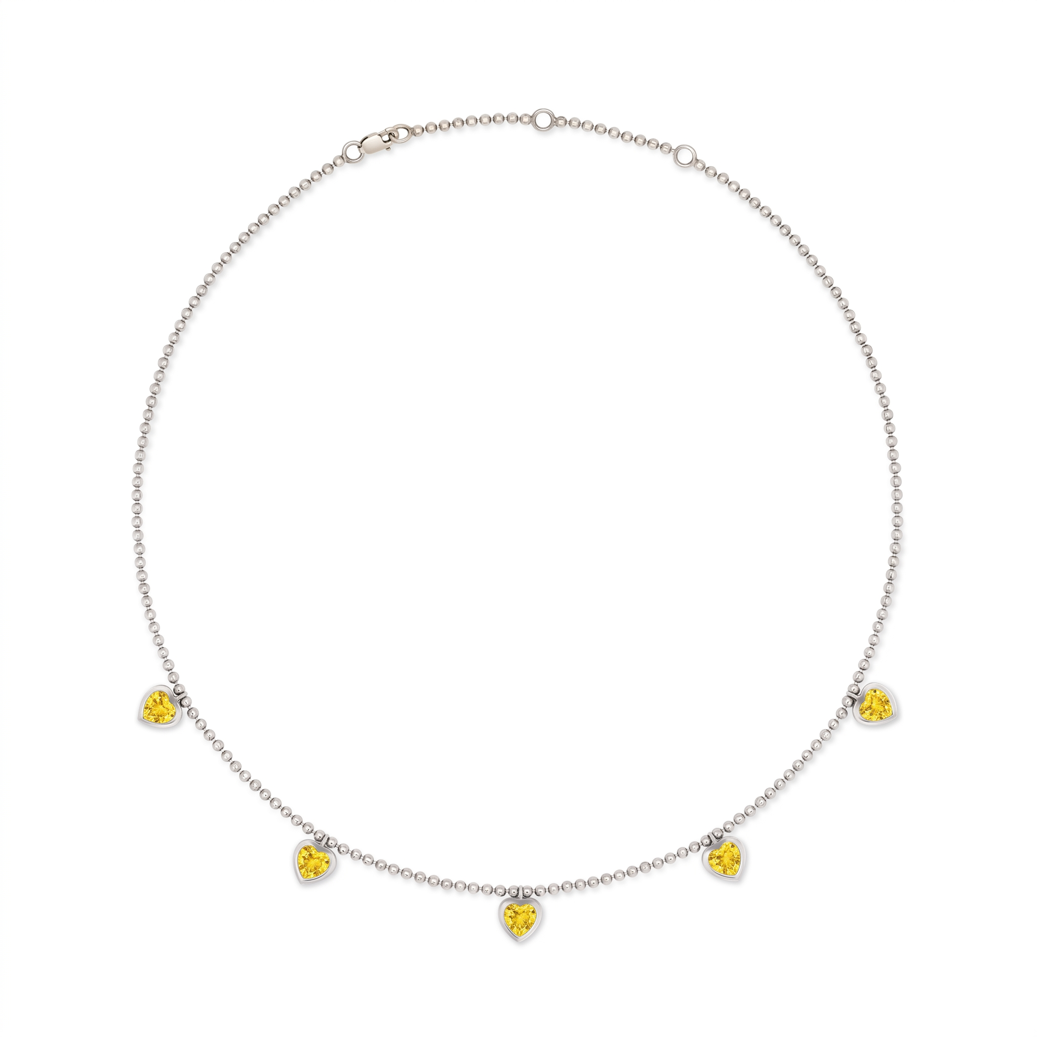 Amore Harmony Necklace – Yellow Sapphire