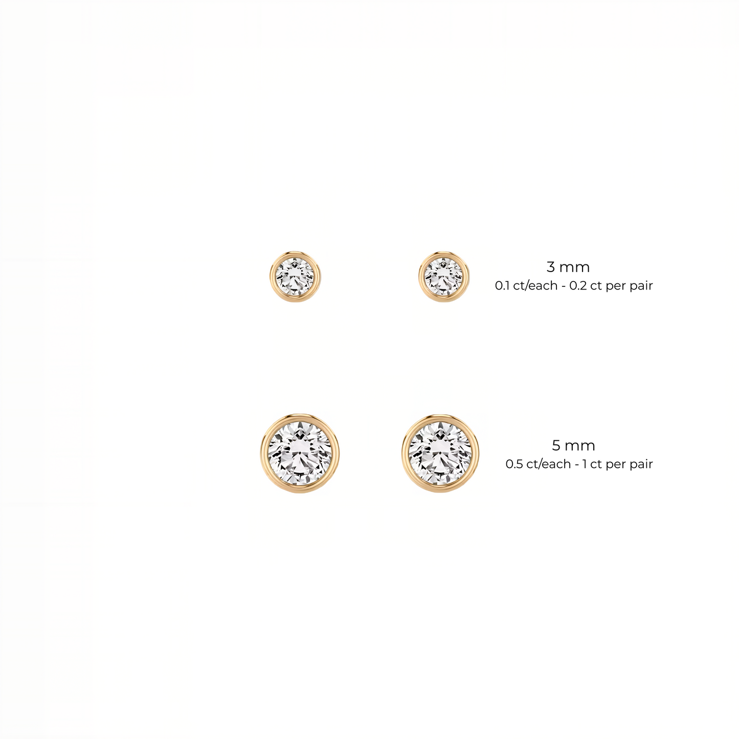 Forma Grande Stud Earrings – Red Ruby