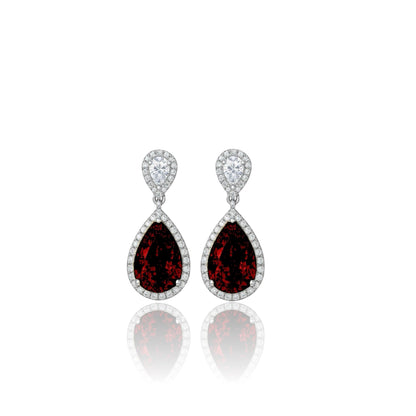 Nova Principessa Earrings – Colombian Green Emerald
