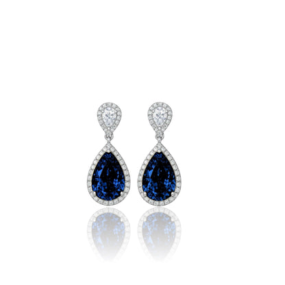 Nova Principessa Earrings – Colombian Green Emerald