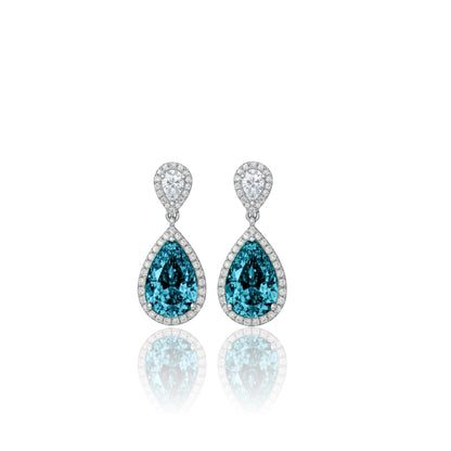 Nova Principessa Earrings – Colombian Green Emerald