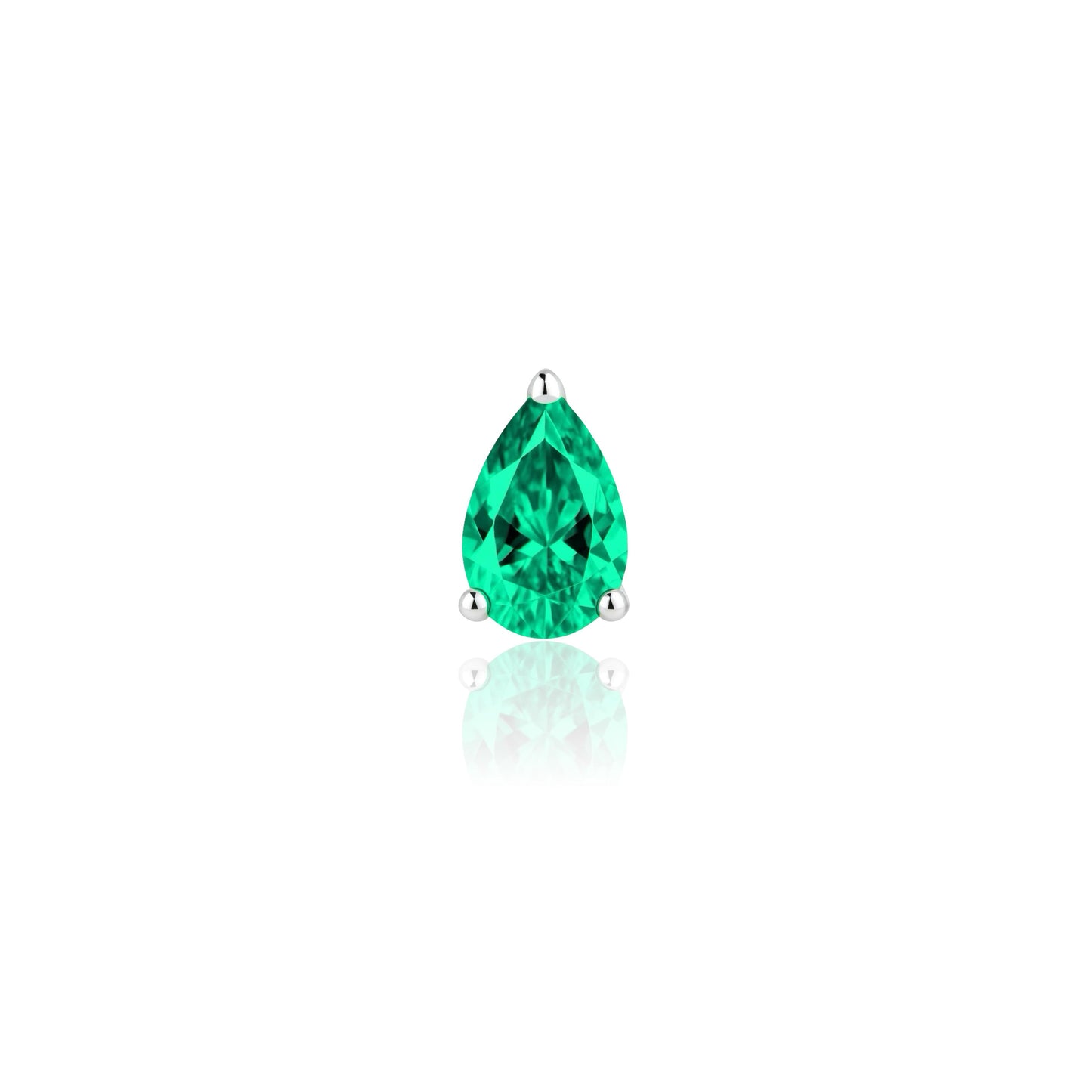 Nova Wing Drop Earrings – Colombian Green Emerald