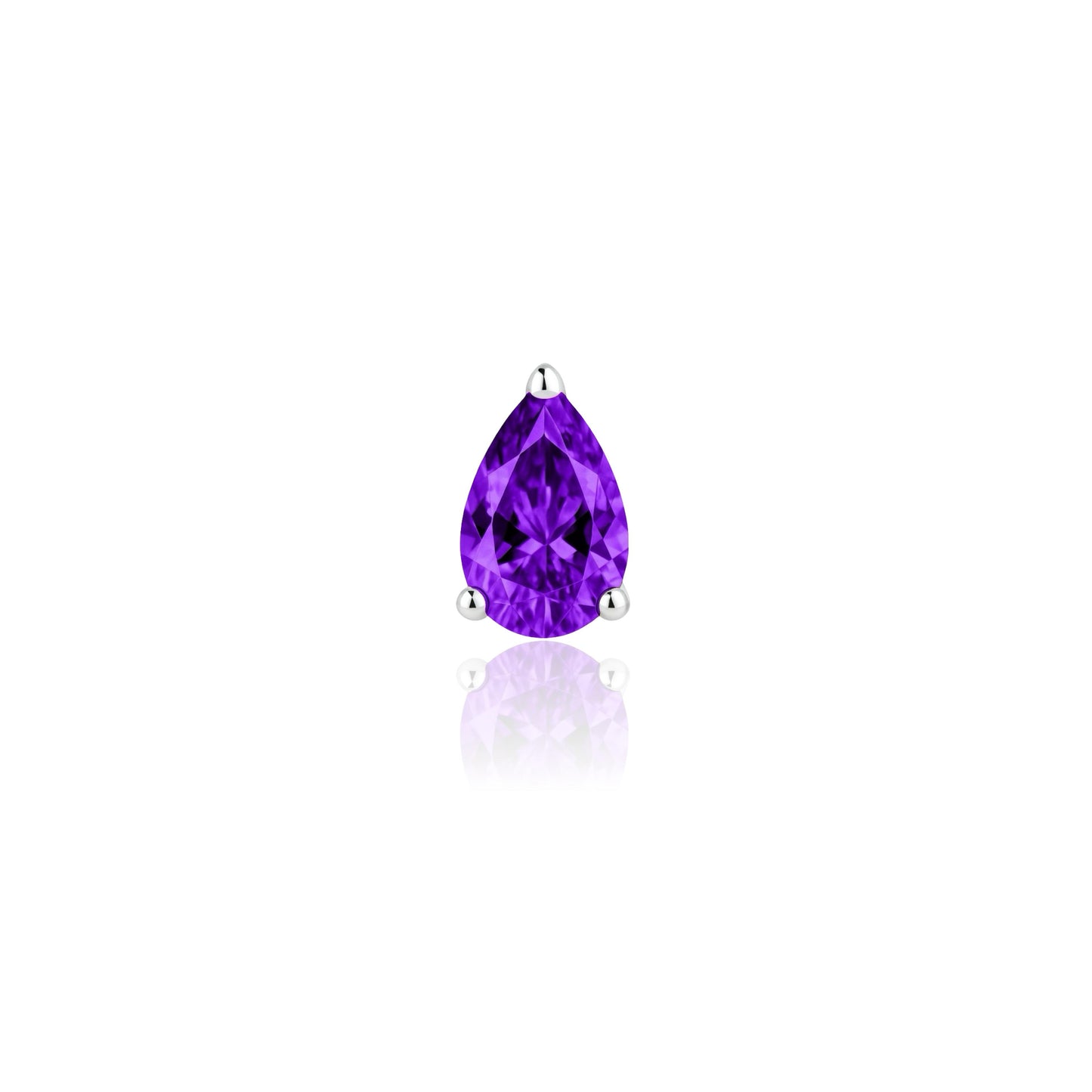 Nova Wing Drop Earrings – Purple Amethyst