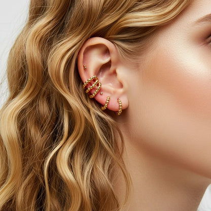 Bead Midi Ear Cuff