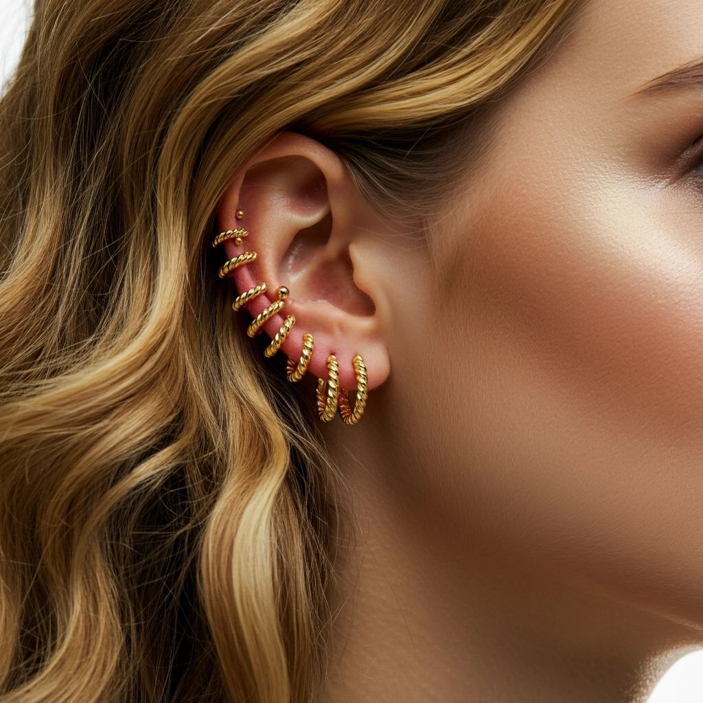 Rope Midi Ear Cuff
