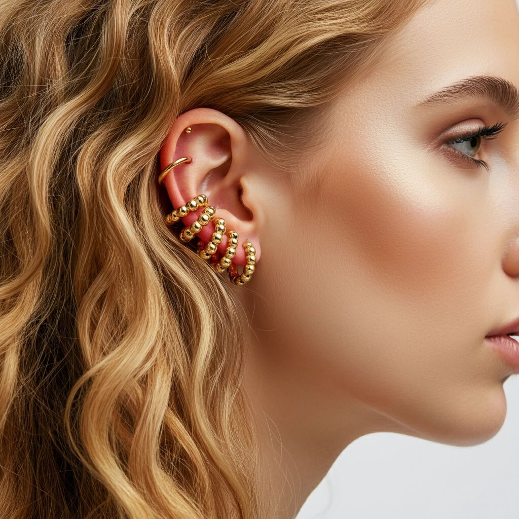 Bead Maxi Ear Cuff