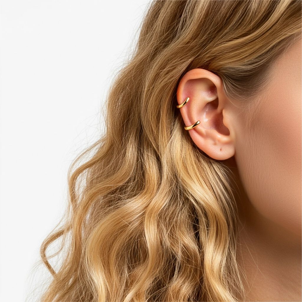 Donut Mini Ear Cuff