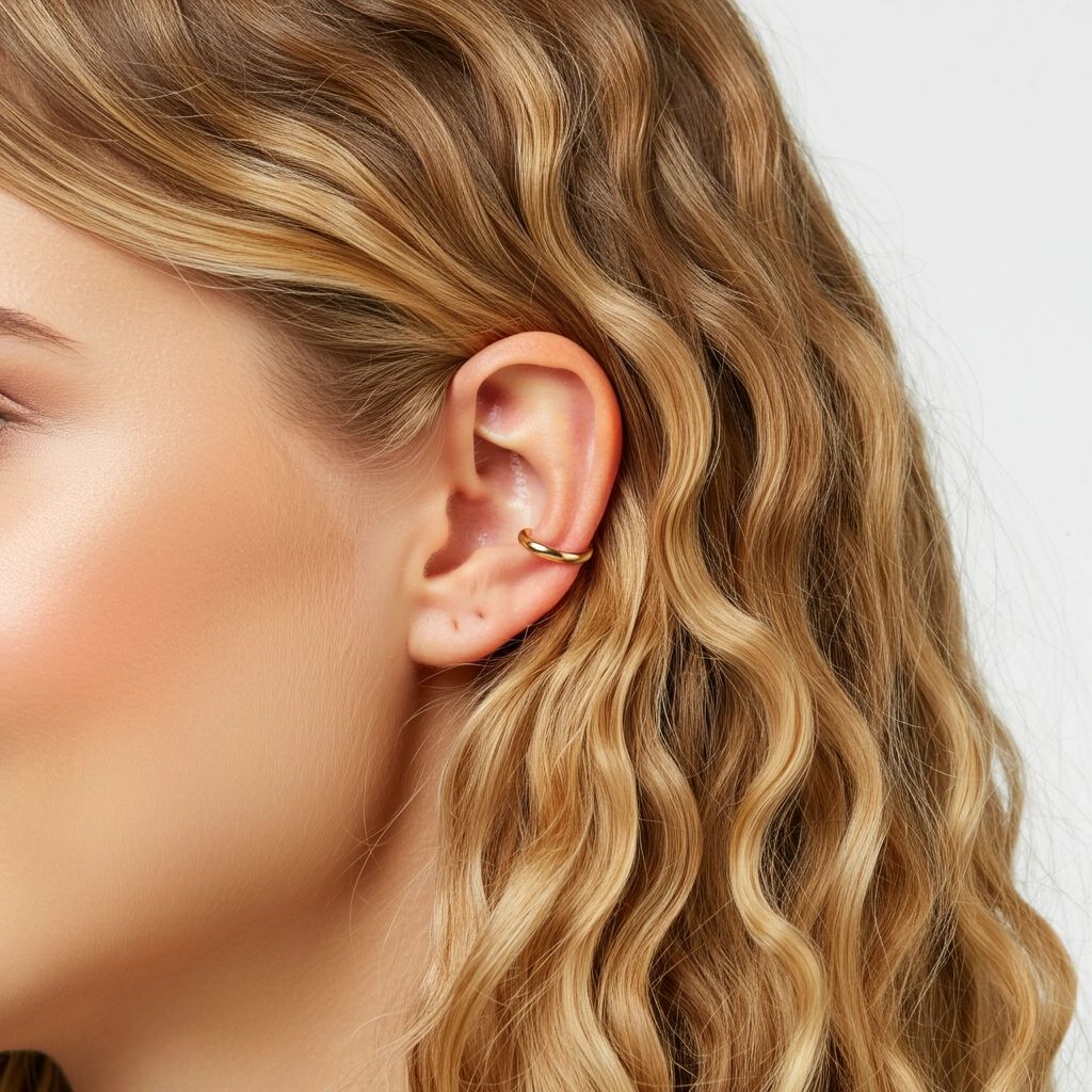 Donut Mini Ear Cuff