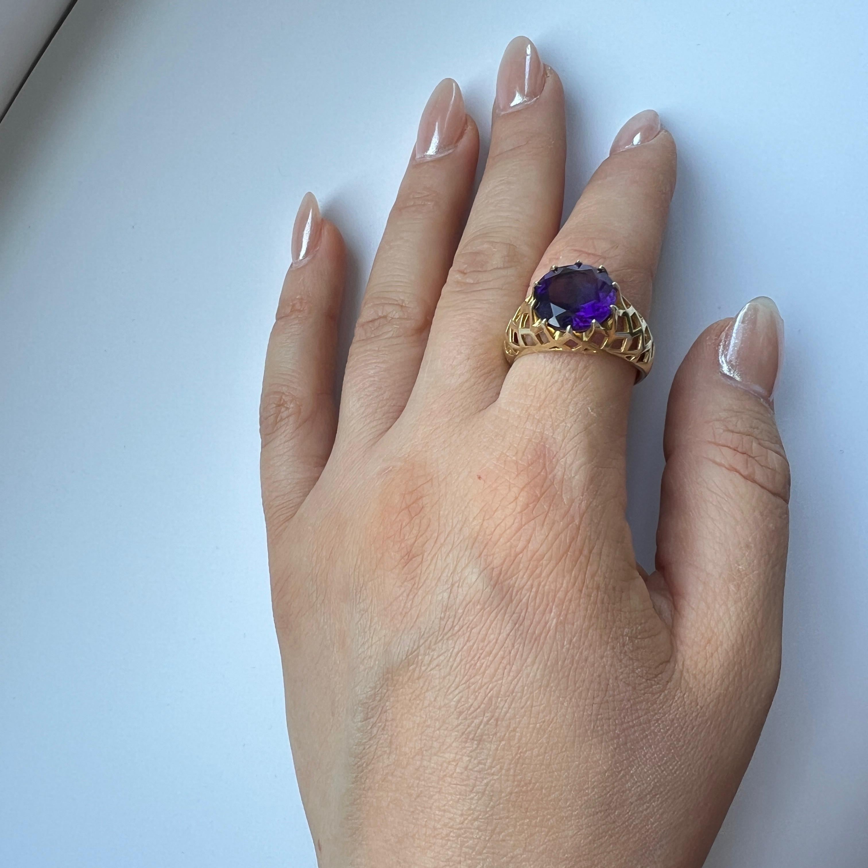 Juno Trellis Ring – White Diamond