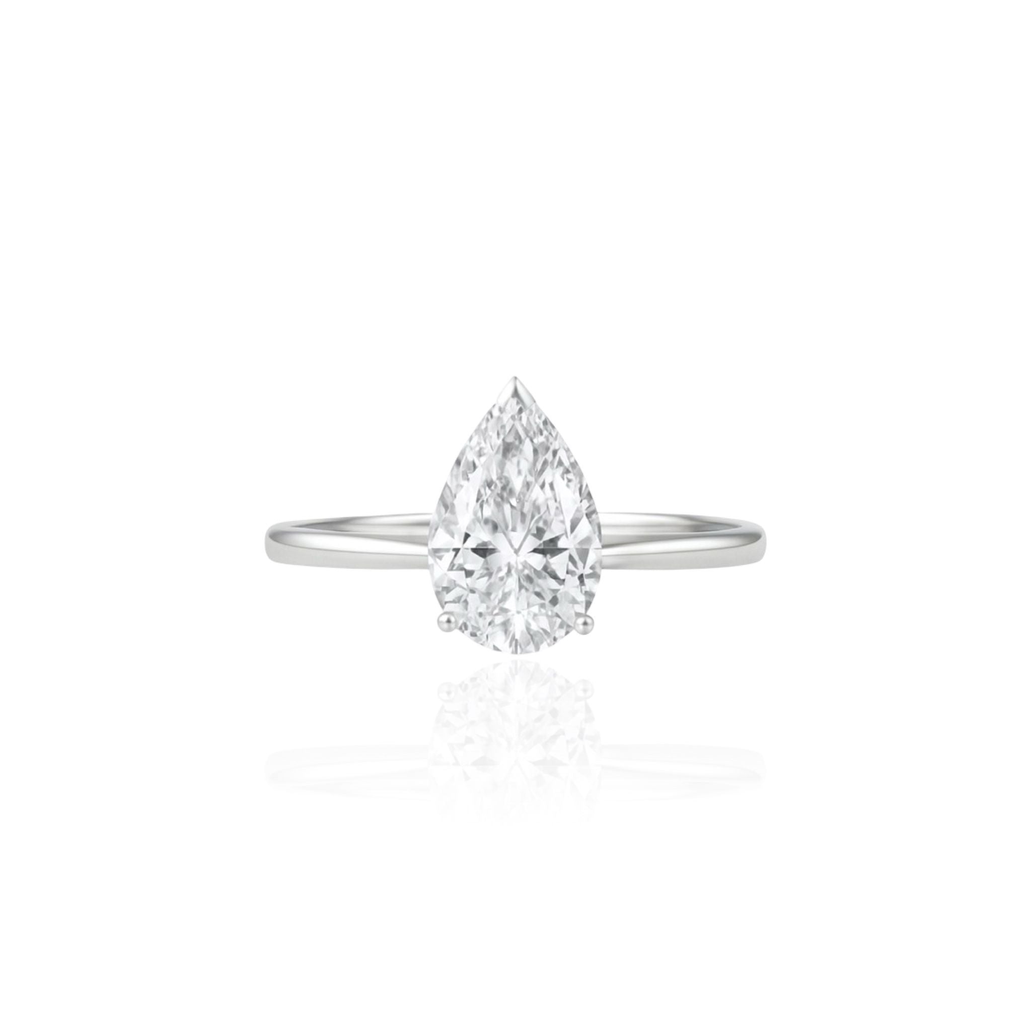 Nova Solitaire Ring – White Diamond