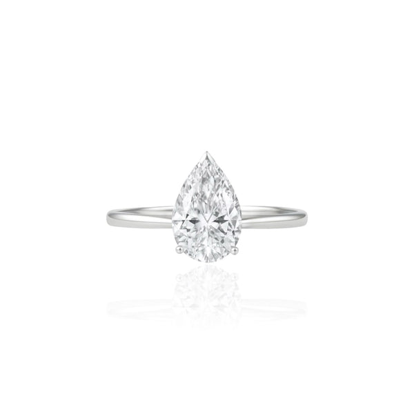 Nova Solitaire Ring – White Diamond