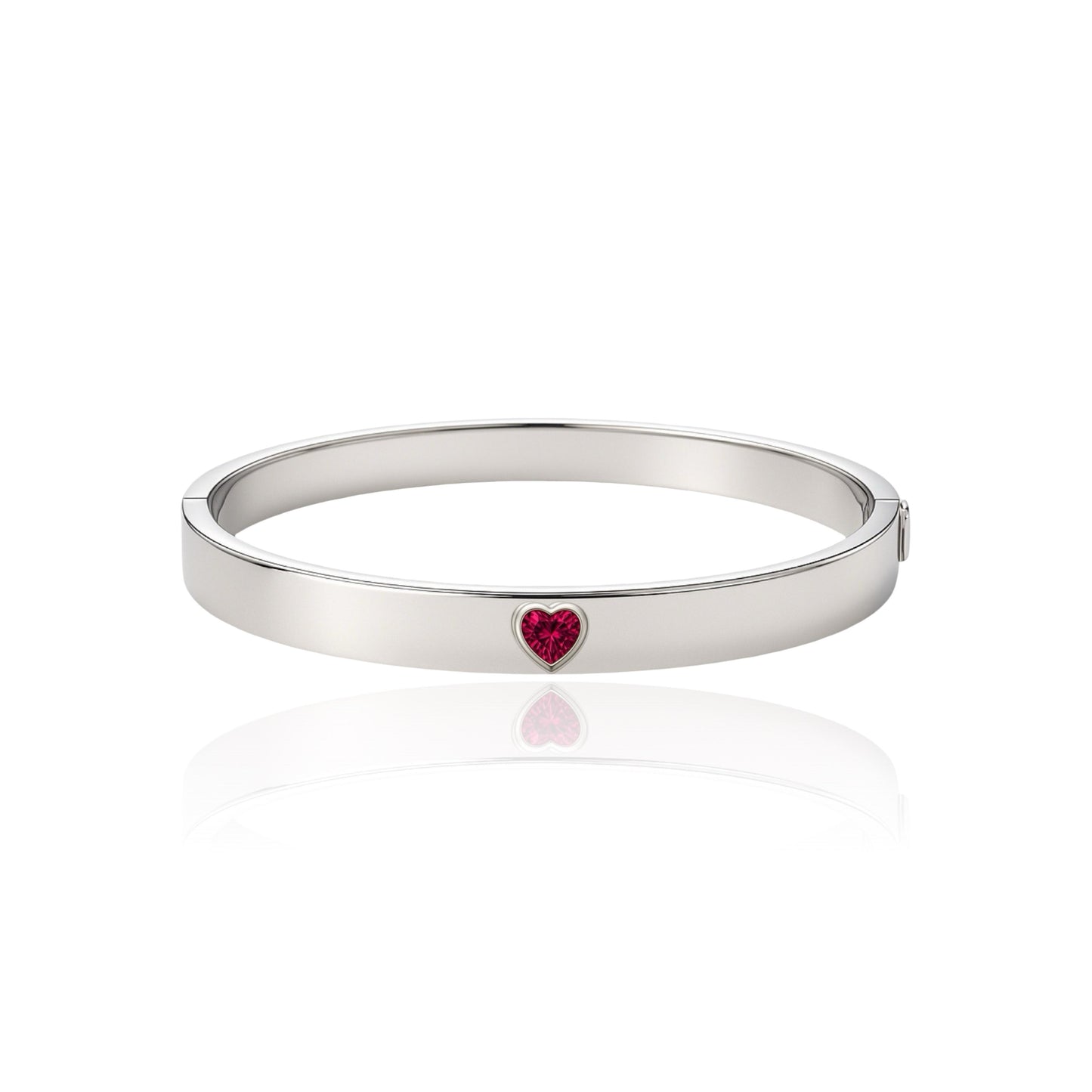 Amore Uno Elemental Bangle – Red Ruby