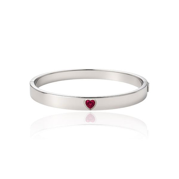 Amore Uno Elemental Bangle – Red Ruby
