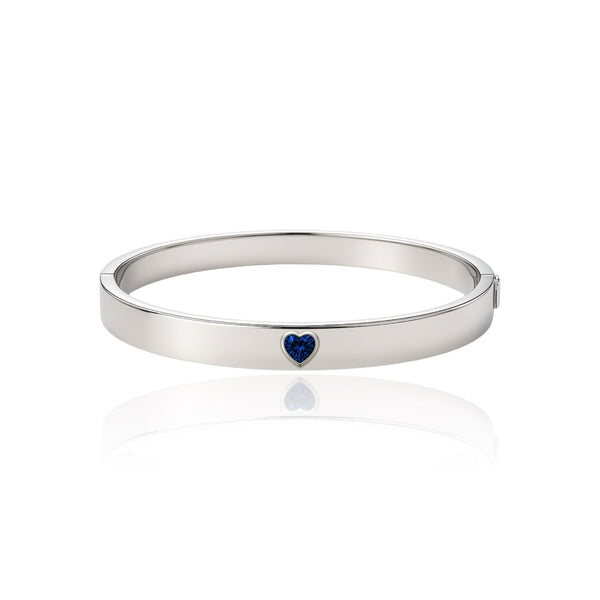 Amore Uno Elemental Bangle – Blue Sapphire