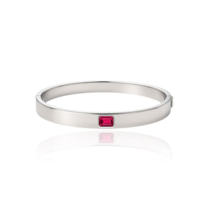 Nexus Uno Elemental Bangle – Red Ruby