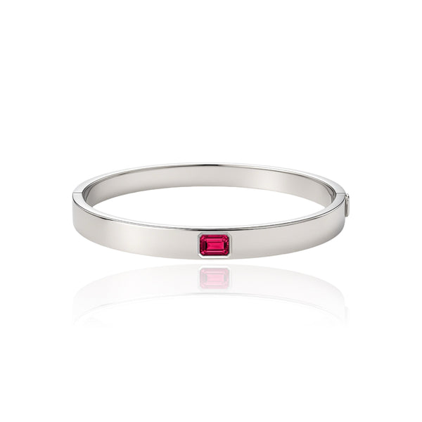 Nexus Uno Elemental Bangle – Red Ruby