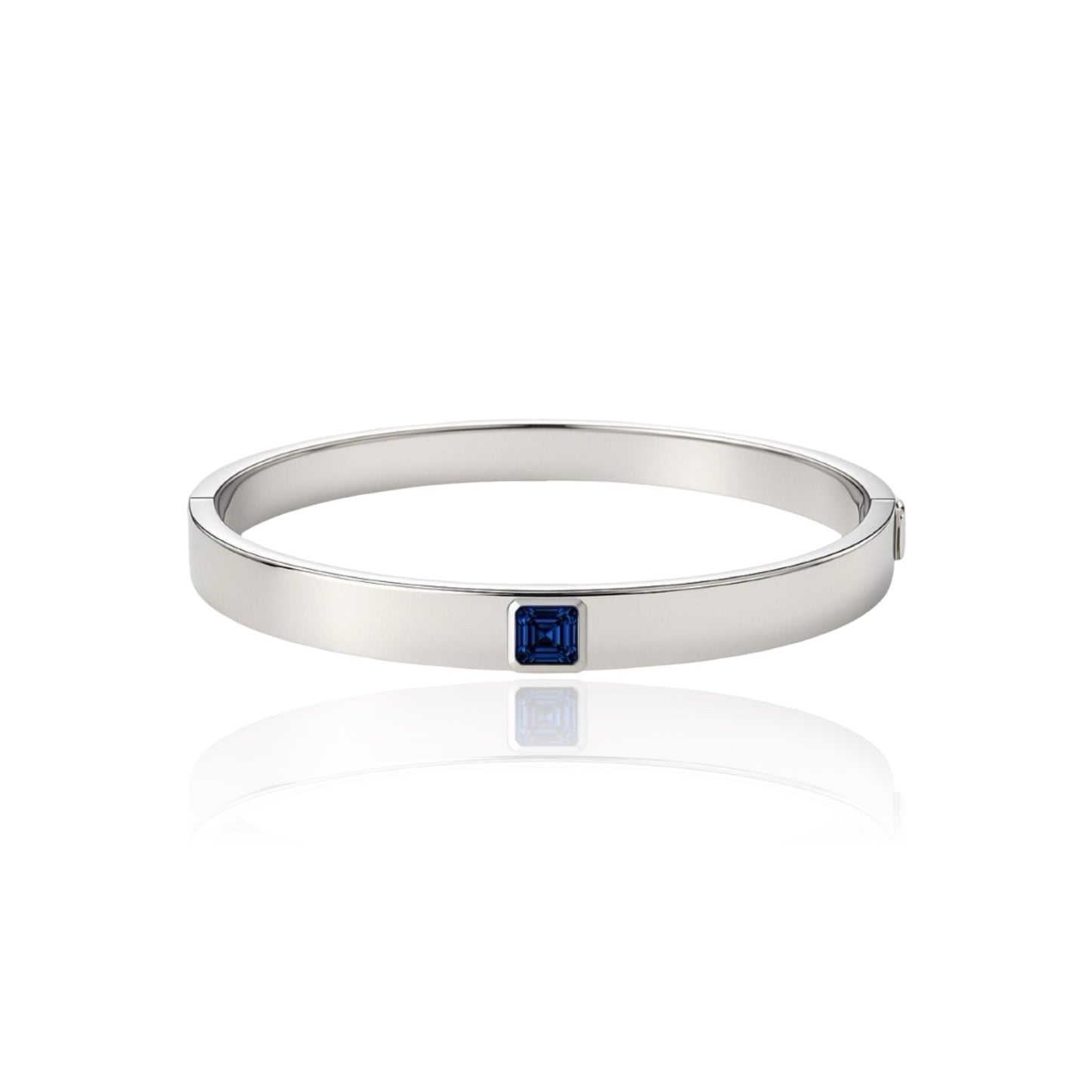 Aria Uno Elemental Bangle – Blue Sapphire
