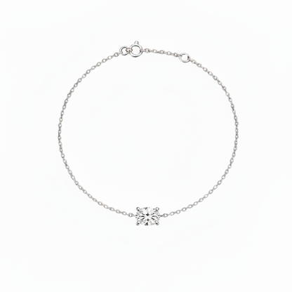 Velara Solitaire Bracelet – White Diamond