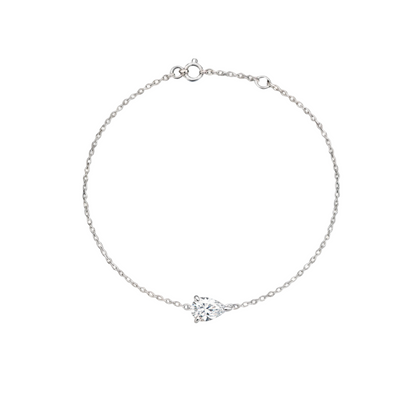 Nova Solitaire Bracelet – White Diamond