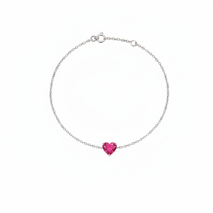 Amore Solitaire Bracelet – Colombian Green Emerald